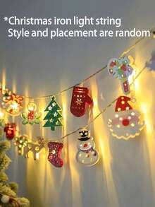 Charmante LED Weihnachtsbeleuchtung - 10LED/20LED Weihnachtsmann, Schneemann & mehr - perfekt für Innenraum Feiertags-Dekoration, Partys & Schlafzimmer Ambiente Ornamente Schneemann für Innenraum Feiertage, Weihnachten, Winter warmer Weihnachtsmann & Schneemann Design