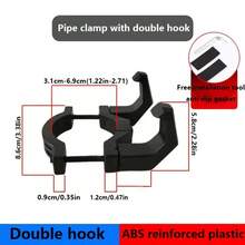 1 件重型电动滑板车挂钩 - 带锁定机制的安装支架，防盗安全，快速安装适用于电动滑板车、自行车、摩托车、货物 - 兼容折叠/非折叠车辆 - 圣诞节、父亲节、教师节的理想礼物 - 兼容智能手机系统（黑色） - 负载能力确保安全连接、滑板车配件、电动滑板车配件车把、滑板车篮、电动滑板车零件