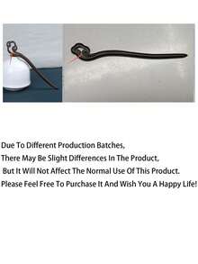 Wooden Hair Stick, Japanese Style Wooden Hair Bun Stick, Casual Wooden Hair Clip, Handmade Wooden Hair Stick, Hair Bun Accessory - Multicolor - View 6