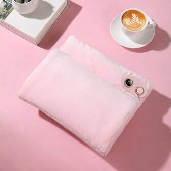 OBOVAY 1 pieza Calentador de manos lindo alimentado por USB, pantalla inteligente de temperatura, regalo para mujeres en invierno, regalo de Navidad