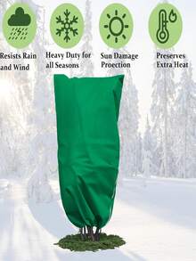 Manta con cremalleras y cordones para protección contra el frío, una chaqueta protectora para plantas adecuada para plantas y arbustos en macetas al aire libre durante el frío invierno, para proteger a los animales del congelamiento - Multicolor - Ver 10