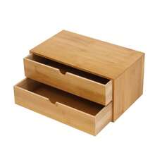 Desktop Storage & Display Box - Colore del legno - Visualizzare 6