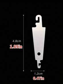 5件套不锈钢穿针器，适用于刺绣穿针、DIY十字绣配件 - 銀色 - 查看 7