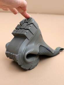 Women's Fashion Mid-Calf Rain Boots, Waterproof One-Piece Non-Slip Galoshes For Adults, Outdoor Wear