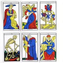 马赛塔罗牌（EL TAROT MARSELLA），一套78张塔罗牌的西班牙版本，适合初学者和爱好者。它可用于占卜和预测、精神之旅和命运探索，也是万圣节、圣诞节和生日的理想礼物。 - 彩色 - 查看 7