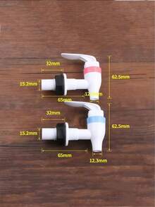 1/2pcs Universal Plastic Water Dispenser Faucet Tap Replacement Home Essential Drinking Fountains Parts Kitchen Items Kitchen Accessories Kitchen Kitchen Tools