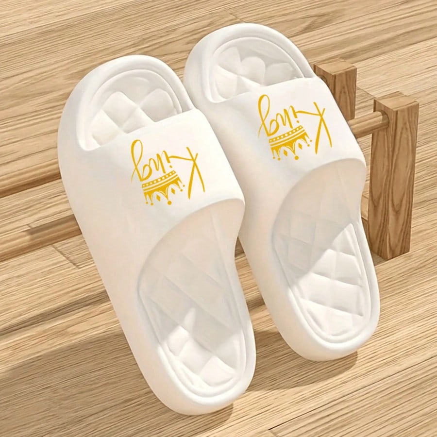 Par de chanclas unisex, deslizantes para deportes al aire libre, duraderas y transpirables, suaves y elásticas, sandalias de playa frescas, estilo de