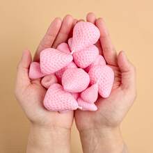 1pc 3D Strawberry Silicone Candle Mold - DIY Handcraft, Suitable For Wedding, Birthday Gift, Soap, Cement And Resin Injection, Candle Mold Aromatherapy Mold