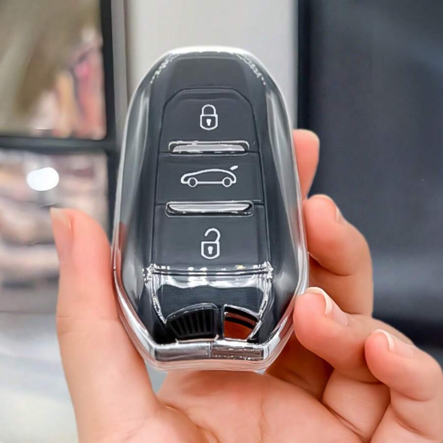 【透明TPU】奇瑞瑞虎8 Pro、8 Plus、新款5 Plus、7 Pro遥控钥匙保护套，防摔防尘，带钥匙包