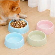 Bol nou pentru animale de companie, bol cu un singur bol pentru pisici și câini, ustensilă pentru hrană pentru animale de companie, bol pentru câini, bol îngroșat pentru pisici, bol pentru pisici, provizii pentru animale de companie mari, bol simplu îngroșat antiderapant pentru câini