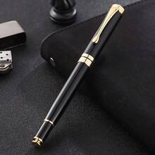 1PC Pen Office School Commemorate Gift Full Metal Pen Student Writing Stationery