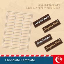 亚克力巧克力模具(多边形):轻松脱模,打造完美精致的巧克力。提升您的巧克力品质:透明亚克力巧克力模具(圆形、长方形、六边形),打造令人惊艳的自制美食,圣诞巧克力制作模具。 - 彩色 - 查看 9