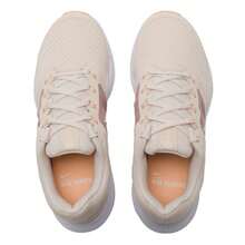 Nike 女款 Run Swift 3 跑鞋，简约复古透气缓震跑鞋，适合旅行、通勤和休闲穿着，DR2698-107 - 白/金屬銀/足球灰/塵光子色/黑 - 查看 4