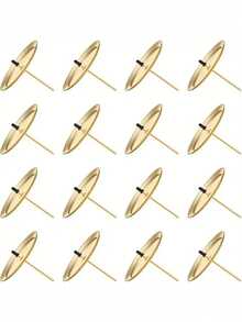 1pc Black Cone Candle Holder, Black Rimmed Tray, Advent Wreath Candle Holder, Metal Candle Holder To Secure Candles, For Advent, Wedding, Christmas, Party, Dinner Table Centerpiece, Valentine's Day, Holiday Party Decor - Multicolor - View 5