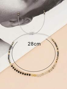 1PC/Elegant Retro/Natural Stone Bracelet/Multi Functional, Versatile/Suitable For Daily Commuting, Holiday Parties, Gifts For Family And Friends, Birthday Gifts, And Preferred Gifts For Ladies, Couples, And Girlfriends On Holidays - Multicolor - View 6