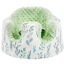 可拆卸超柔软、舒适、温暖的婴儿地板座椅套，适合男孩和女孩（仅枕套）