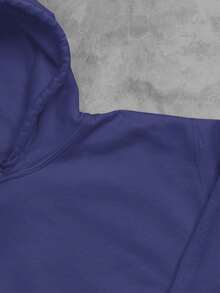 Men Hoodies - Màu xanh hải quân - Xem 4
