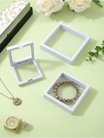 1/20 Piece Drawer-Type High-Transparency PE Film, Colorful Drawer-Type Gift Box Set, Creative Multi-Layer Colorful Storage Box Holiday Gift Packaging Gift Box, Jewelry Box Jewelry Box, Ring Earring Pendant Necklace Bracelet Storage Box, Suitable For Earring Ring Necklace Valentine's Day Christmas New Year Gift Packaging, Suitable For Gift Giving And Storage