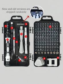 122pcs Precision Screwdriver Set With Magnetic Tips - 32 In 1/115 In 1 Professional Electronics Repair Tool Kit For Laptop, PC, Watch, Phone - CR-V Steel Multi-Function Screwdriver With Storage Case - Multicolor - View 14