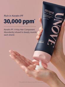 Unove 深层损伤修复发膜蕴含头发蛋白质，可深层修复受损毛鳞片，改善粗糙发质，令秀发柔软顺滑，并散发温暖甜美的花果香气。 - UNOVE花香髮膜 - 查看 6