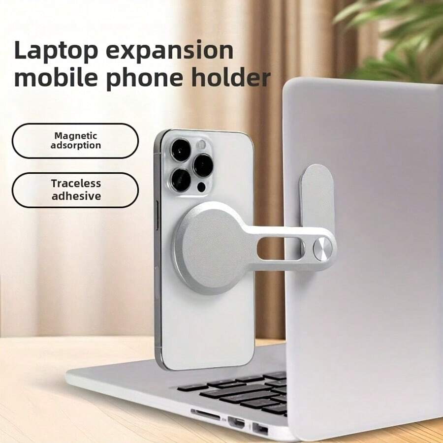 Aluminum Alloy Magnetic Laptop Expansion Stand - Enhance Your Workspace