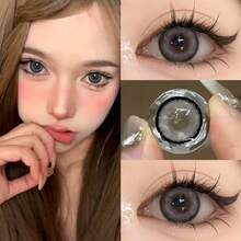 MILLCREEK MILL CREEK 全新 1 对彩色隐形眼镜 灰色隐形眼镜 时尚灰色眼镜片 年度韩国灰色隐形眼镜 万圣节服装角色扮演 - 年拋 - 查看 4