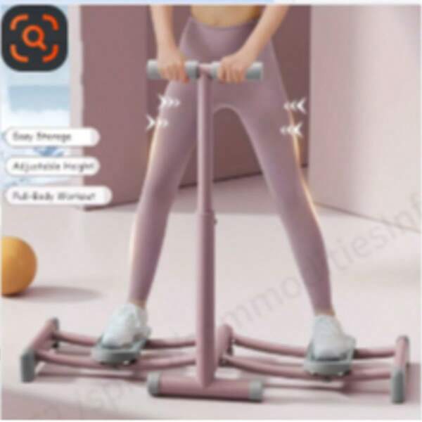 1 Stück Mini Multifunktions-Fußpedal-Zugvorrichtung Bauchmuskeltrainer für Zuhause, zum Schlankhalten Bauch-Yoga-Fußzugseil