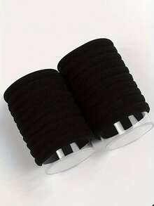 24pcs Solid Black Elastic Hair Ties - Durable, Retractable Hair Ties For Ponytails, Buns, And Braids | Non-Slip For Everyday Use, Perfect For Workouts And Parties, Suitable For All Hair Types. Minimalist Design And Smooth Texture Make This An Ideal Gift For Birthdays, Independence Day, Labor Day, Thanksgiving, Christmas, And 11 Other Major Holidays.,Gifts,Travel,Gifts For Women,Hair Stuff,Stocking Fillers,Stocking Stuffers For Women,Stocking Fillers Women,Christmas Gifts,Christmas Stocking Fillers,Gifts For Women,Stocking Stuffers For Adults,Stocking Fillers For Adult,Hair Stuff,Women's Accessories,Stocking Stuffer,Coming-Of-Age Hair Accessory,Christmas Hair Accessories,Gift Ideas For Women,Beauty Stocking Fillers