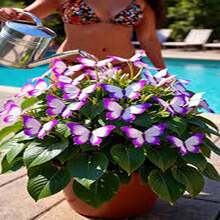 Gaura 'Mariposa Púrpura' - 100 Semillas - Misterio y Espiritualidad - Multicolor - Ver 3