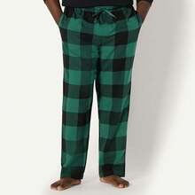 Essentials Men's Flannel Pajama Pant - Verde - Ver 7