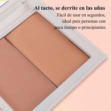 Crema correctora ligera y sin trazos, con alta cobertura para ocultar marcas de acné y ojeras, de larga duración sin descascararse, natural y adherente, compañera perfecta de la base de maquillaje hidratante y nutritiva,10g - Por defecto - Ver 3