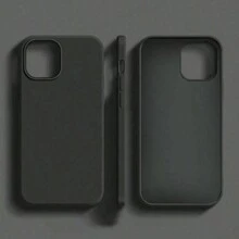 Liquid Silicone Phone Case In Solid Yellow - Anti-Yellowing & Soft Protective, Compatible With [Device], Waterproof, Shockproof, Anti-Fall, Anti-Scratch - 款式4(1pc) - 查看 1