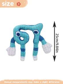 POKOJA LAND 25cm/9.84in 67 Sahur Steal A Brainrot Plush Toys Blue Long Arms And Legs Stuffed Animals Plushies Decorate Creative Gifts For Kids Birthday Party Home Girls Room Decor Game Collector - Blue - View 7