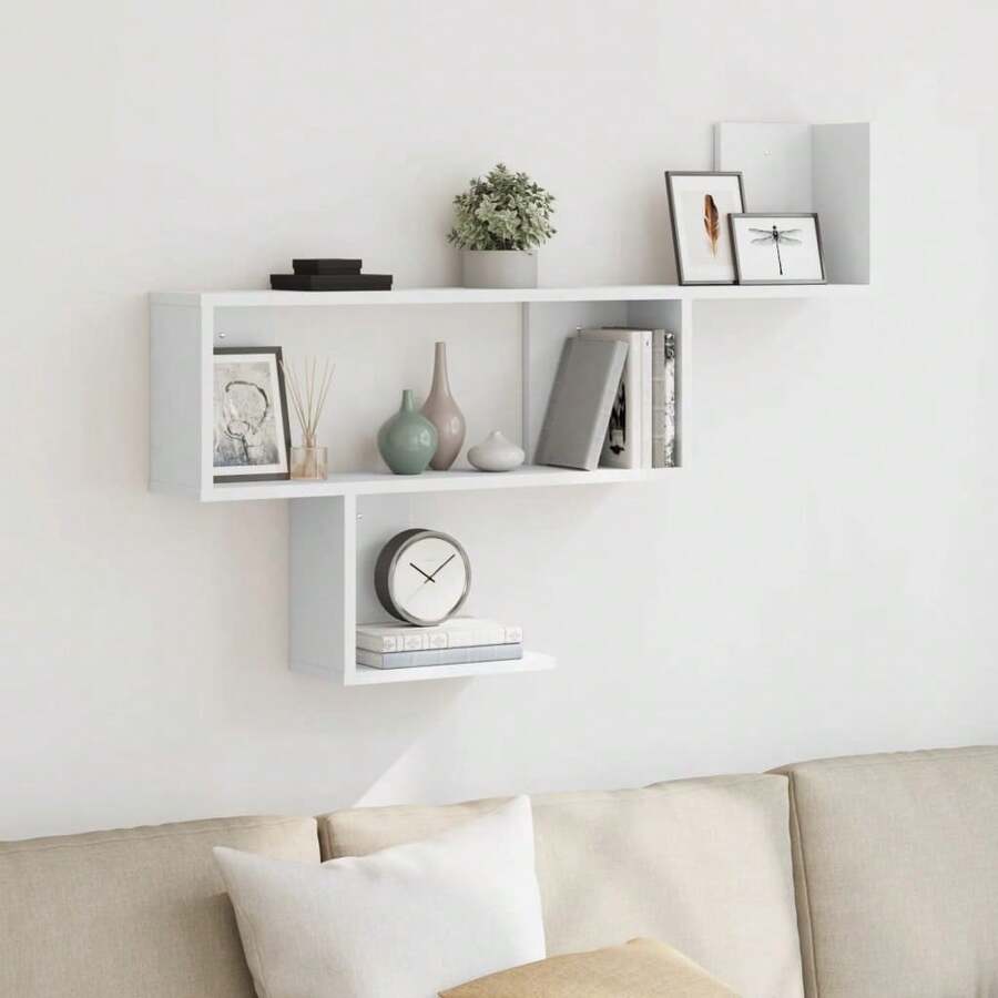 Floating Shelves For Wall - 白色 - 查看 1