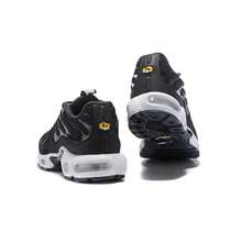 Air TN Plus Max Black Premium Vapor White Bubble Shock Absorber Springs Sneakers - Black and White - View 4