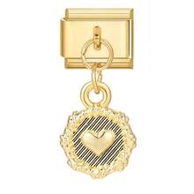 1/5/10/20/30/50pcs Random Mixed Gold-Color Modular Pendant, Moon & Tulip Pendant, Detachable Bracelet Charm Accessories - Multicolor - View 25