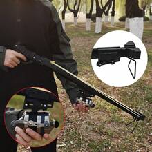 1set Outdoor Hunting Retractable Slingshot Set, High-Quality Shooting Equipment, Special Set For Shooting Practice And Competition, Holiday Gifts And Birthday Gifts For Family And Friends - 彩色 - 查看 4