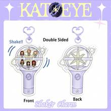 Katseye Keychain/Kpop Keychain, Shaker Charm Keychain, Wobbler Keychain/Shaker Keychain, 2D Acrylic Shaker Charm Keychain, Shaker Charm Pendant, Bag Charm, Christmas Small Gift, Birthday Gift, Party Favor - Multicolor - View 8