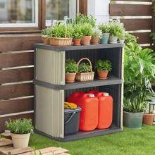 Garage Tool Storage Racks - Beige Brown + Plastic1 - View 1