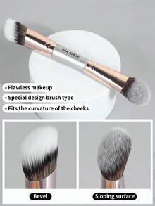 MAANGE Bộ cọ trang điểm 2/4 món thân thiện với da và thoải mái, siêu mềm mại và bền bỉ, bao gồm cọ nền, cọ che khuyết điểm, cọ tạo khối, cọ tạo bóng mũi, phù hợp cho trang điểm mặt hàng ngày. Cọ nền thích hợp cho kem nền dạng lỏng, phù hợp cho phụ nữ và các bạn gái. - Nhiều màu - Xem 9