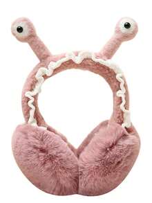 1pc Women's Cute Warm Windproof Ear Muffs, Foldable Thick Ear Warmers For Students, Cycling, Winter