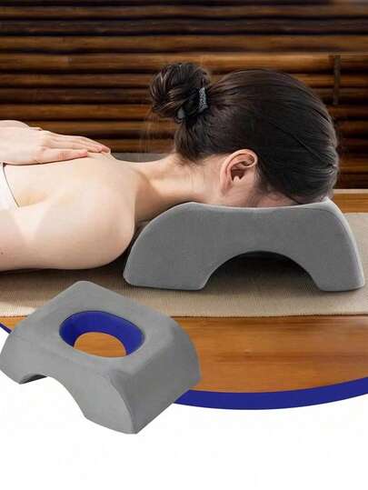 按摩枕 脸朝下枕 方形泡沫脸部支撑 舒适脸垫 呼吸轻松脸枕 床上用、午睡枕 办公室午睡枕 办公桌躺枕 女生睡眠枕