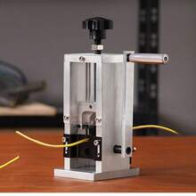 Pelacables manual , pelacables de cobre de 0,06''-0,98'' con manivela manual o taladro, referencia de profundidad de pelado visible, pelador de alambre con marco de aluminio portátil para reciclaje de chatarra de cobre - 0,06''-0,98'' - Ver 9