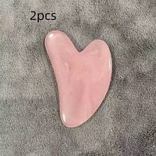 1pc Natural Resin Gua Sha Massage Tool, Suitable For Face, Neck, Back And Full Body Massage, Cleaning Tool