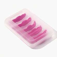5pcs Silicone Eyelash Curler Pads, Eyelash Lift Shields, 3D Eyelash Curler Accessories, Applicator Tools