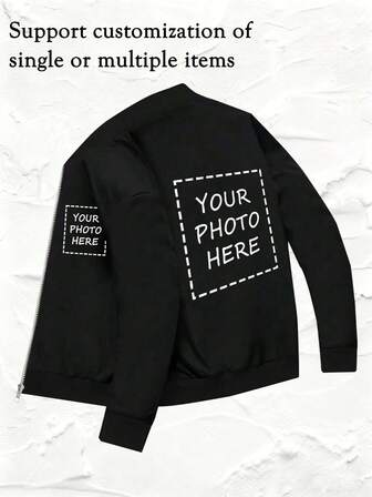 Service de personnalisation de veste à capuche zippée noire pour hommes - Créez votre propre article ! Nous offrons une personnalisation de haute qualité de la veste à capuche zippée noire pour hommes, avec un doublure thermique sélectionnée pour la chaleur et le confort, convenant au printemps, à l'automne et à l'hiver. Prise en charge de la personnalisation personnalisée recto-verso, devant et derrière.