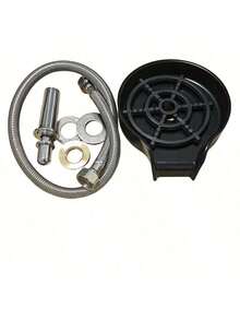 1 pieza Lavadora de tazas automática de alta presión de acero inoxidable para uso doméstico, grifo de cafetería sin necesidad de limpieza - Multicolor - Ver 10