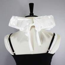 1pc Classic New Style Handmade Ruffled Collar Fake Collar For Drama Stage Styling Wedding Photography Props - Kiểu ren mới - Xem 2