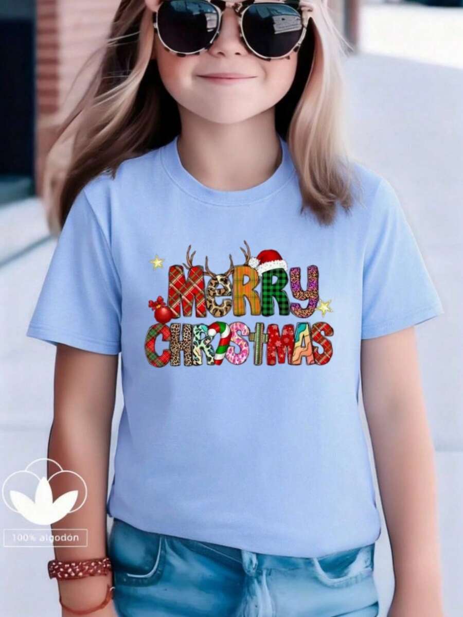 Young Girls T-Shirts - Blue - View 1