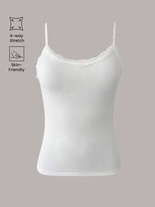 A Women's Lace Cami Top-Skin-Friendly, Slim - Fitting, And Effortlessly Chic Whether Worn Alone Or Layered. A Must - Have For Everyday Looks.